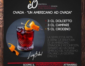 MONFERRATO AUTENTICO DRINK LIST:         NASCONO I TRE PRIMI COCKTAIL DI TERRITORIO!