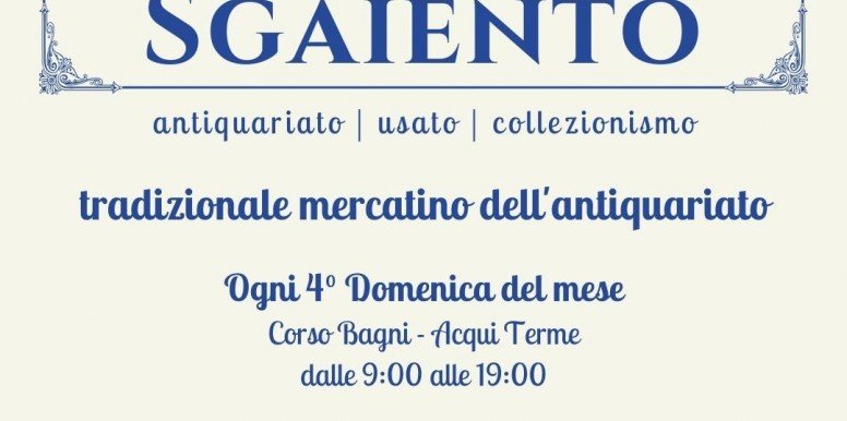 MERCATINO DELL ANTIQUARIATO